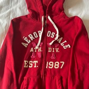Aeropostale medium zip-up sweater.